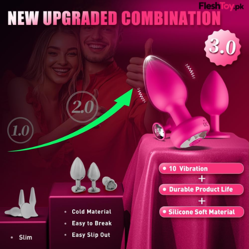 3PCS Anal Training Kit Adult Sex Toys thumbnail 2